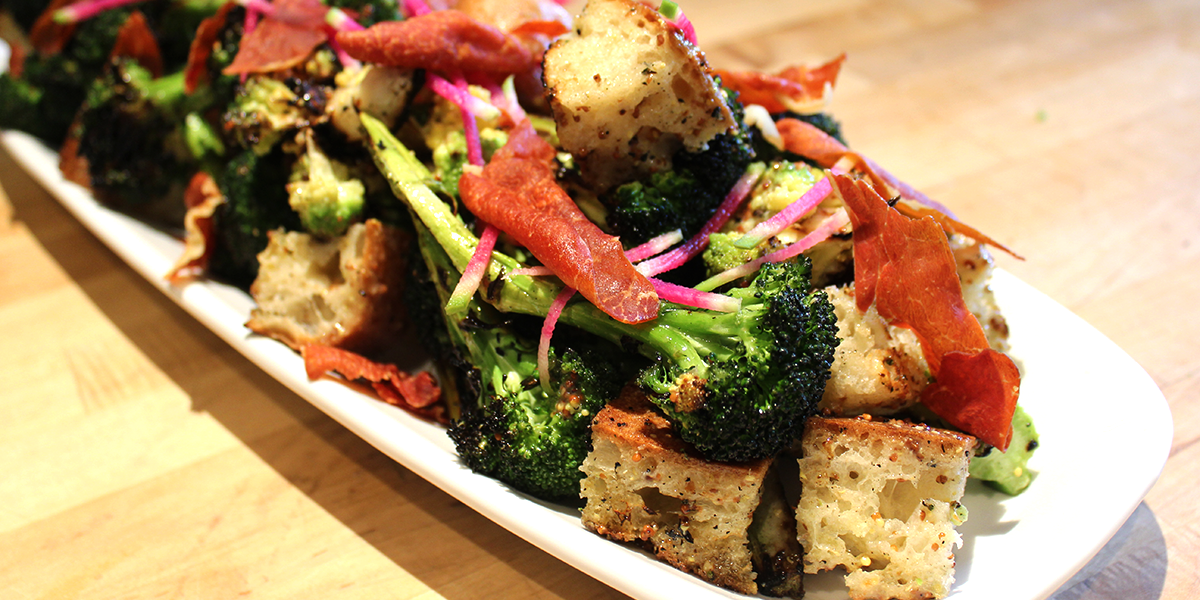 Grilled Broccoli Salad