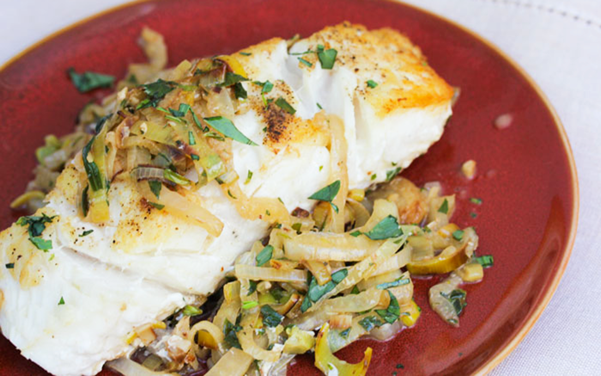 Halibut With Leek And Fennel Round Pond Estate