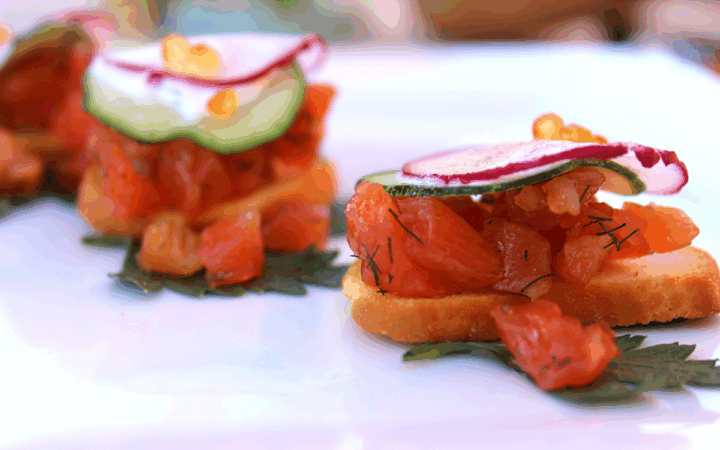 Citrus-Cured Salmon