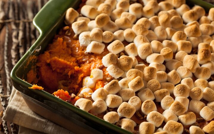 Sweet Potato with Marshmallow