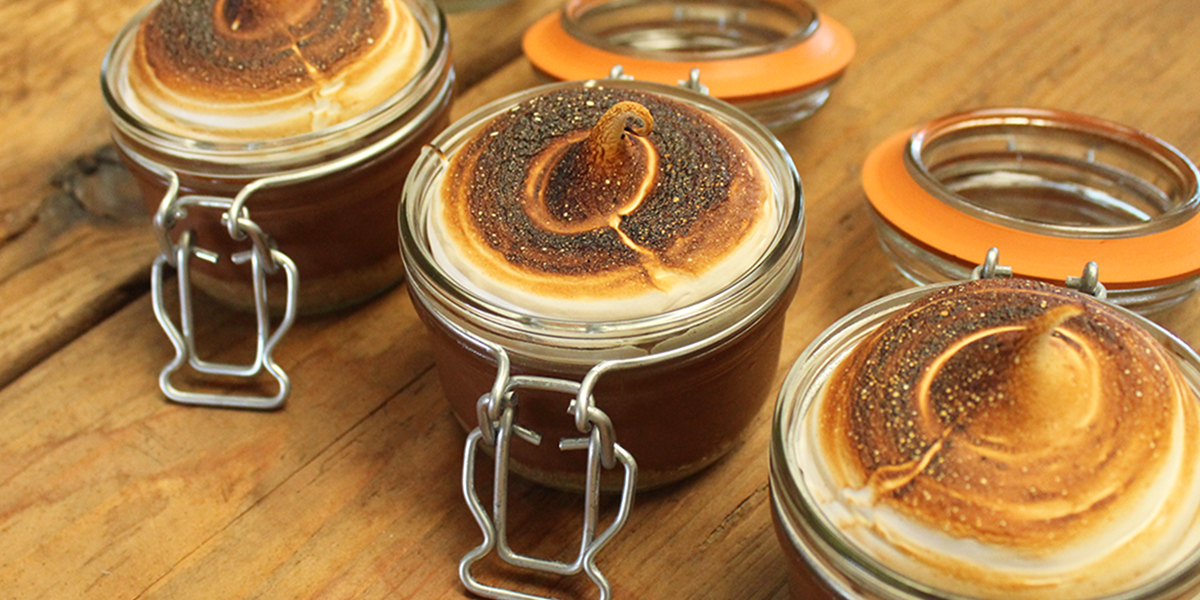 smores pot au creme