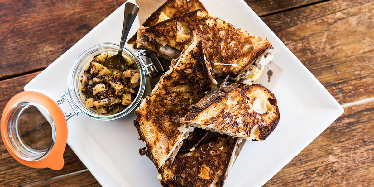 Duck Grilled Cheese