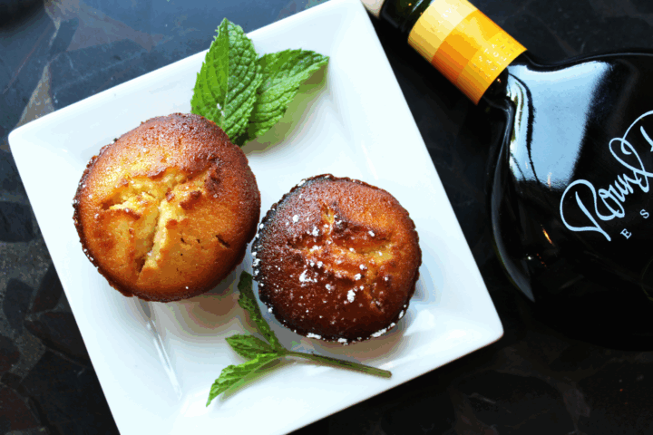 Meyer Lemon Olive Oil Cakes