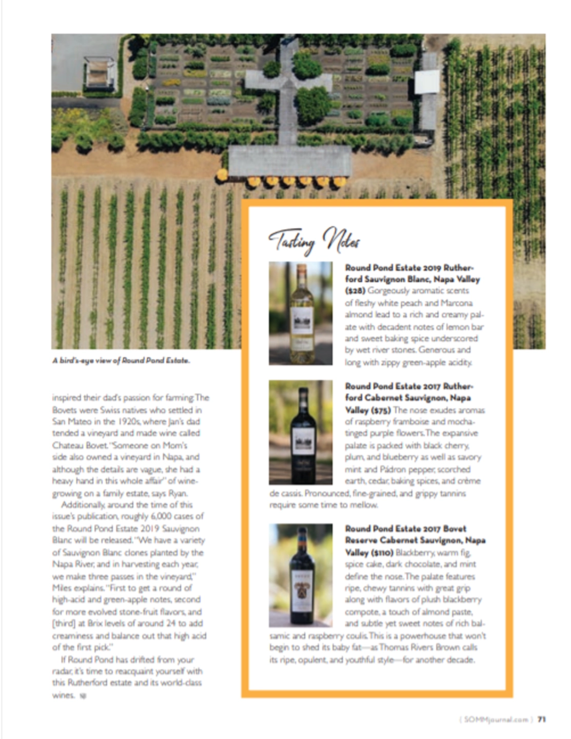 Sustainable Vineyard and Winery in Napa Valley.