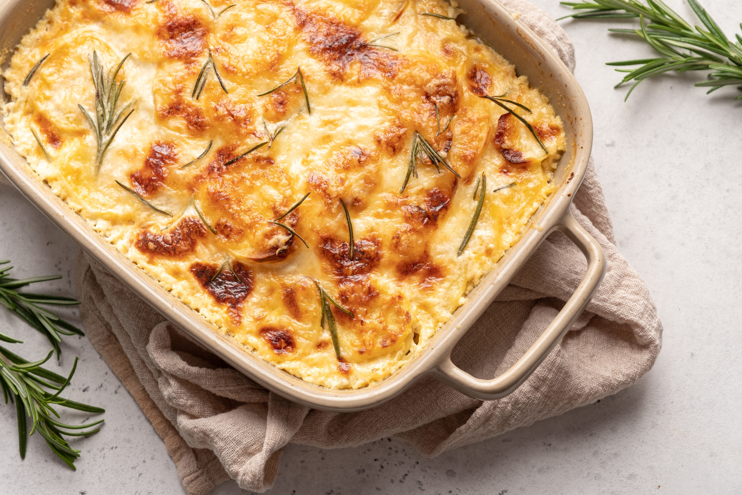 Manchego Potato Gratin Round Pond Estate