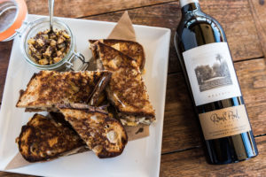 Grilled Cheese with Rutherford Cabernet Sauvignon