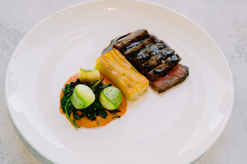 Elegant wine and food pairing at Round Pond Estate in Napa and Sonoma.